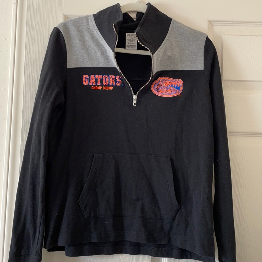 VS PINK Gators Half-Zip Jacket